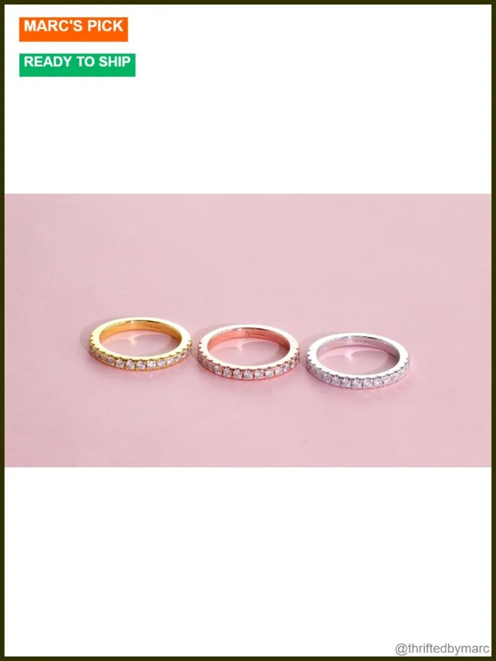 Half Eternity Wedding Band 925 Sterling Silver Moissanite Ring